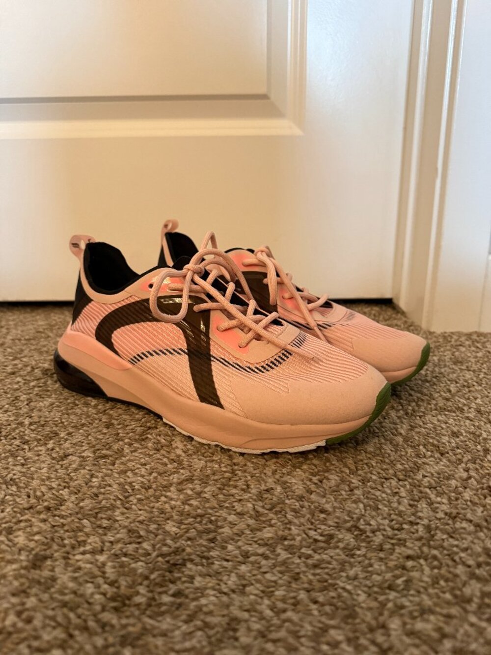 Fabletics Pink Black Athletic Running Sneakers Size 10 New